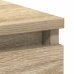 Escritorio madera contrachapada color roble Sonoma 90x45x76 cm