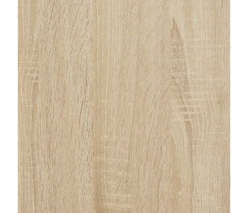 Escritorio madera contrachapada color roble Sonoma 90x45x76 cm