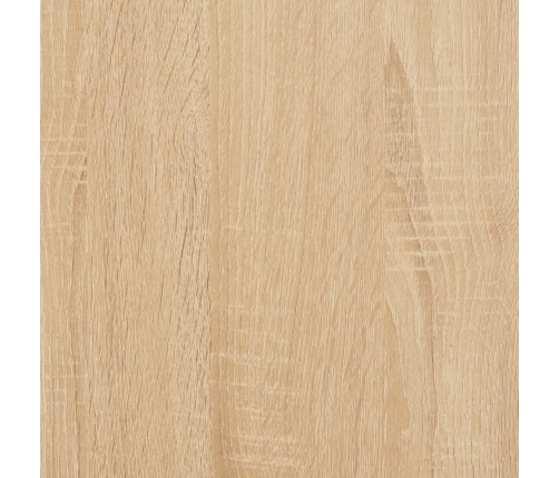 Escritorio madera contrachapada blanco roble Sonoma 90x45x76 cm