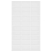 Armario para CDs madera contrachapada blanco 102x16x177,5 cm