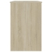 Escritorio madera contrachapada blanco roble Sonoma 100x50x76cm