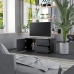 vidaXL Mueble para TV madera contrachapada gris 80x34x36 cm