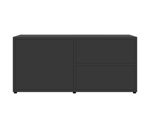 vidaXL Mueble para TV madera contrachapada gris 80x34x36 cm