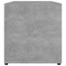 Mueble para TV madera contrachapada gris hormigón 80x34x36 cm