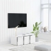 Mueble para TV madera contrachapada blanco 80x34x30 cm