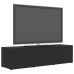 Mueble para TV madera contrachapada gris 120x34x30 cm