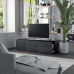 Mueble para TV madera contrachapada gris 120x34x30 cm