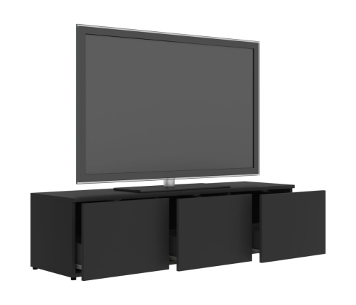 Mueble para TV madera contrachapada gris 120x34x30 cm