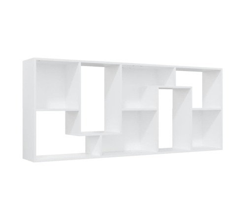 vidaXL Estantería librería madera contrachapada blanco 67x24x161 cm