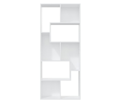 vidaXL Estantería librería madera contrachapada blanco 67x24x161 cm