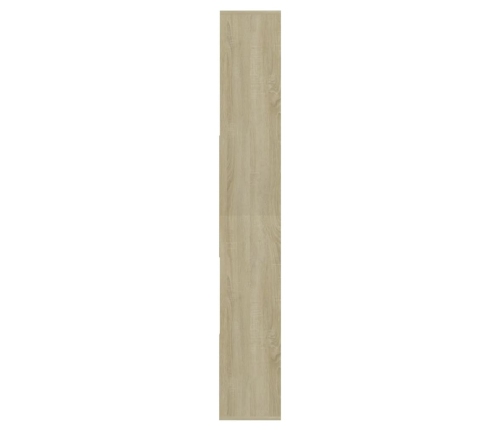 vidaXL Estantería madera contrachapada color roble Sonoma 67x24x161 cm