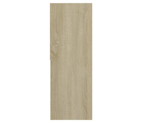 vidaXL Estantería madera contrachapada color roble Sonoma 67x24x161 cm