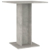 Mesa de bistró de madera contrachapada gris 60x60x75 cm