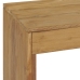 Mesa consola de madera maciza de teca 100x35x75 cm