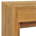 Mueble para TV de madera maciza de teca 100x35x45 cm