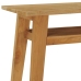 Mesa consola de madera de teca maciza 120x35x75 cm