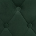 Taburetes de cocina 2 unidades terciopelo verde oscuro