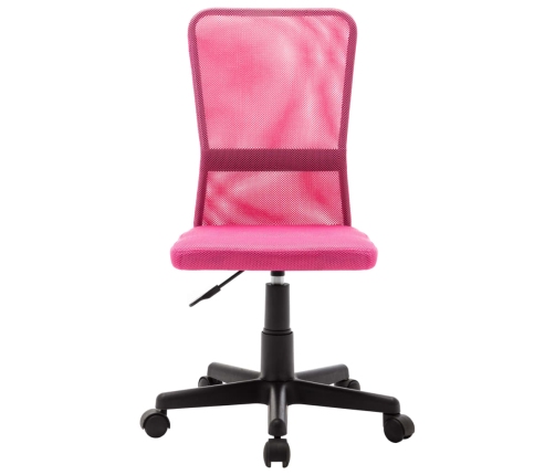 Silla de oficina de tela de malla rosa 44x52x100 cm