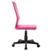 Silla de oficina de tela de malla rosa 44x52x100 cm