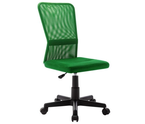 Silla de oficina de tela de malla verde 44x52x100 cm