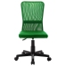 Silla de oficina de tela de malla verde 44x52x100 cm