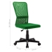 Silla de oficina de tela de malla verde 44x52x100 cm