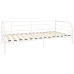 Estructura de cama sin colchón metal blanco 90x200 cm