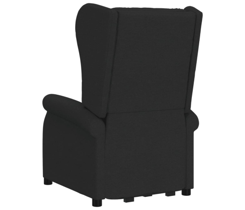 Sillón de masaje elevable tela negro