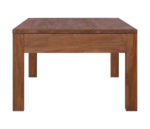 Mesa de centro de madera maciza de teca 110x60x40 cm