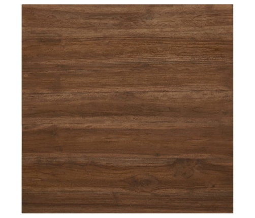 vidaXL Mesa de centro de madera maciza de teca 68x68x33 cm