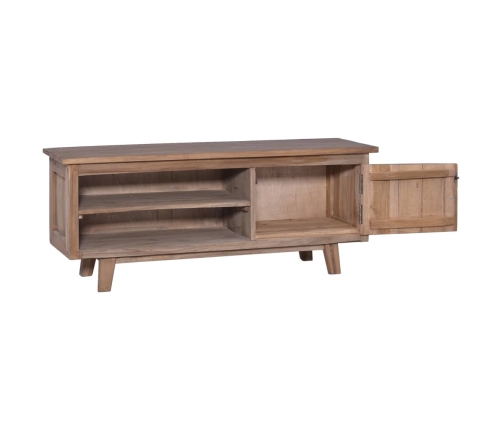 Mueble para TV madera maciza de teca 100x30x40 cm