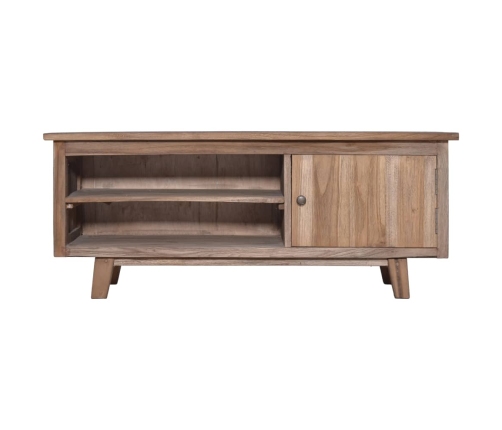 Mueble para TV madera maciza de teca 100x30x40 cm