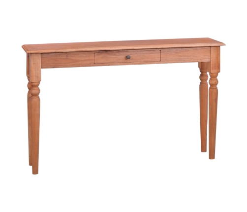 Mesa consola de madera maciza de caoba 120 cm