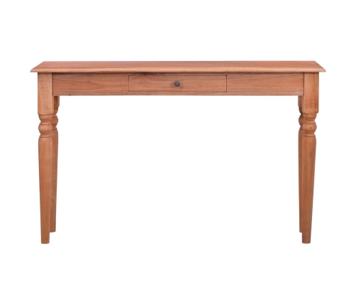 Mesa consola de madera maciza de caoba 120 cm