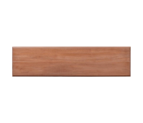 Mesa consola de madera maciza de caoba 120 cm