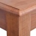 Mesa consola de madera maciza de caoba 120 cm