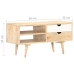 Mueble para TV madera maciza de mango 90x35x45 cm