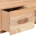 Mesa de centro de madera maciza reciclada 90x50x35 cm