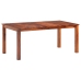 Mesa de comedor madera maciza 180x90x76 cm