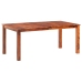 Mesa de comedor madera maciza 180x90x76 cm