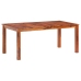 Mesa de comedor madera maciza 180x90x76 cm