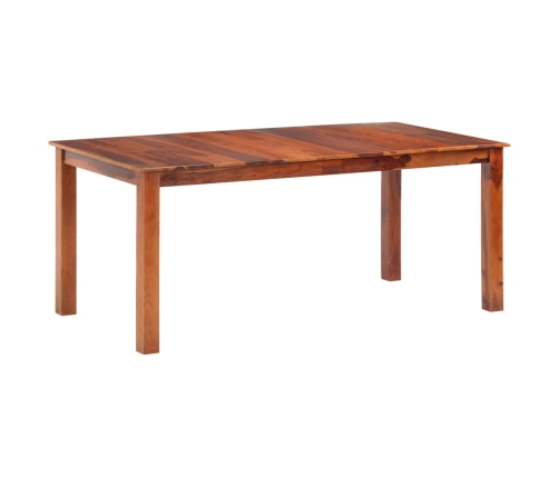 Mesa de comedor madera maciza 180x90x76 cm