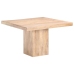 Mesa de comedor de madera maciza de mango 120x120x77 cm