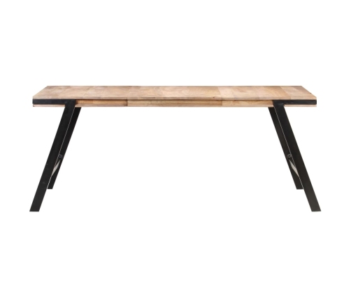 Mesa de comedor de madera maciza de mango 180x90x76 cm