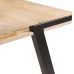 Mesa de comedor de madera maciza de mango 180x90x76 cm