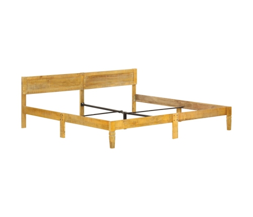 Estructura de cama de madera maciza de mango 200 cm