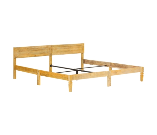 Estructura de cama de madera maciza de mango 200 cm