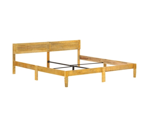 Estructura de cama de madera maciza de mango 200 cm