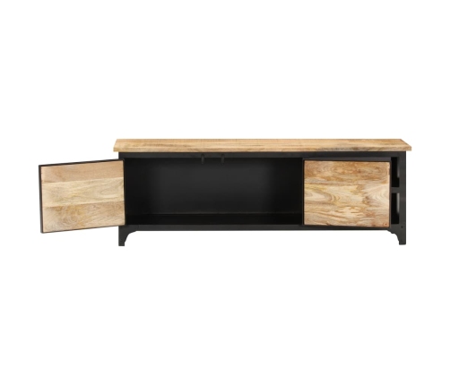 Mueble para TV 120x30x40 cm madera maciza de mango