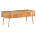 Mesa de centro madera maciza de acacia 100x50x40 cm